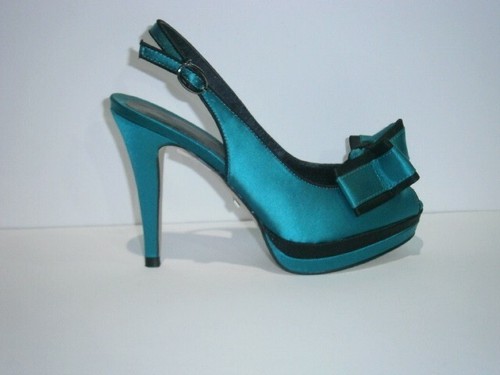 MENBUR, ZAPATO DE FIESTA VERDE/NEGRO | eBay
