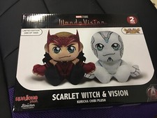 Scarlet Witch Wanda  Vision Plush by Kuricha from Marvel/Disney, New in Box 