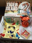 Vintage IDEAL Toys 1966 THE GAME OF TIGER ISLAND Family Board Game