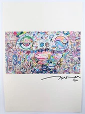 TAKASHI MURAKAMI Original Vintage Art Print Lithograph Signed Limited with COA