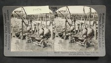 Keystone Stereoview - EGYPT Egyptian Fellahin Lifting Water from Nile #8625