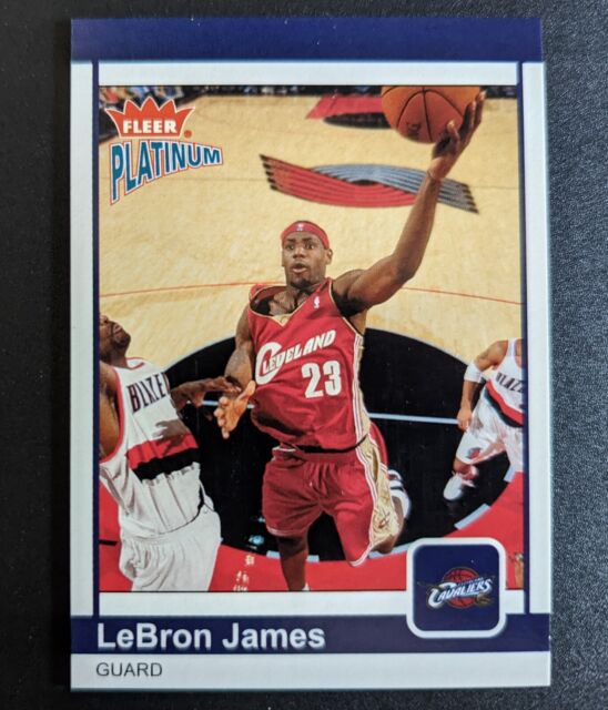 2003-04 Fleer Platinum - #183 LeBron James /750 (RC) for sale