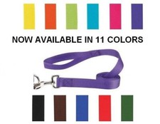 Nylon Dog Lead by Zack  Zoey LEASH 3 sizes 11 colors