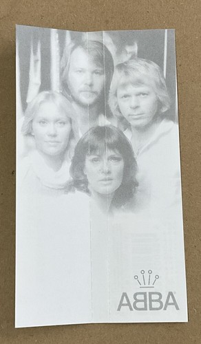 Abba S.O.S. Japanese Cd Single OBI Strip + Lyrics 2001 Rare Complete - 第 7/10 張圖片
