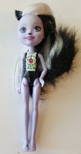 Enchantimals Sage Skunk Doll 6" Gothic Vibes Animal Play Doll