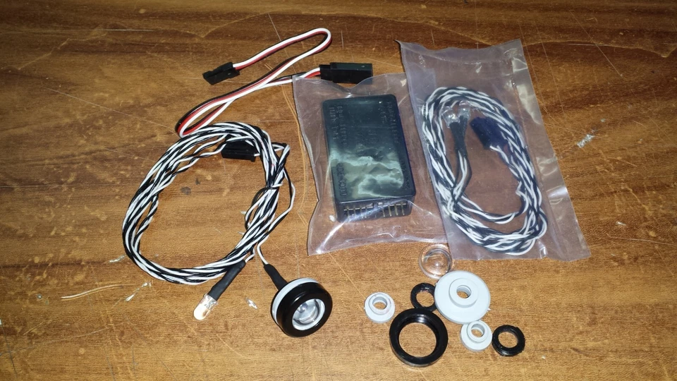 FERRARI 360 CHALLENGE 1/5 kit Completo LUCI+ supporti luci + centralina - Bild 3 von 3