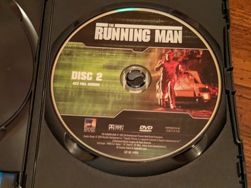The Running Man (DVD, 2004, 2-Disc Set, Special Edition) Slipcover -looks unused - Picture 7 of 8