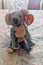 TY Beanie Baby EUCALYPTUS Koala Bear Plush Toy 1999 With Tag 