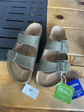 Birkenstock Arizona Vegan Desert Dust Thyme EU 43 US Men 10 Regular Fit