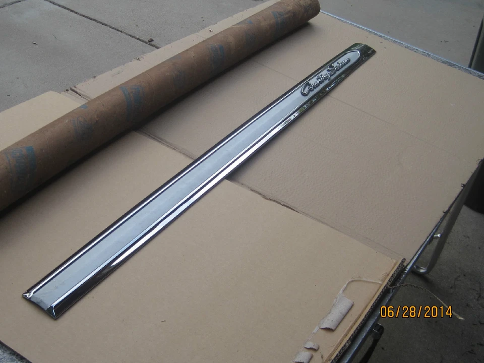 Ford Galaxie Country 1964 sedán vagón guardabarros delantero moldeado, derecha, ¡nuevo! moldura Foto 3 de 3