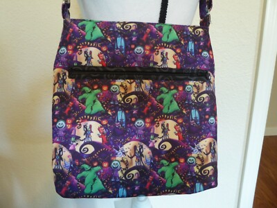NIGHTMARE BEFORE CHRISTMAS** crossbody/bag purse and many other fabrics Handmade