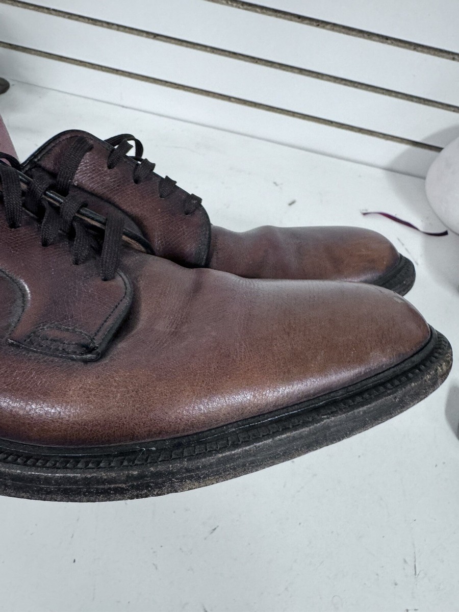 VTG Wright Arch Preserver Union Made Pebbled Leather Oxford 