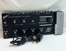 Fender Mustang Floor Guitar Multi Effector Pedal With Power Cord Pre-owned