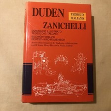 Dizionario Illustrato Tedesco E Italiano Duden Zanichelli 