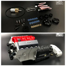 CAPO 1/8 RC Crawler Model Car JKMAX Engine Motor Belt Pulley Electric Parts