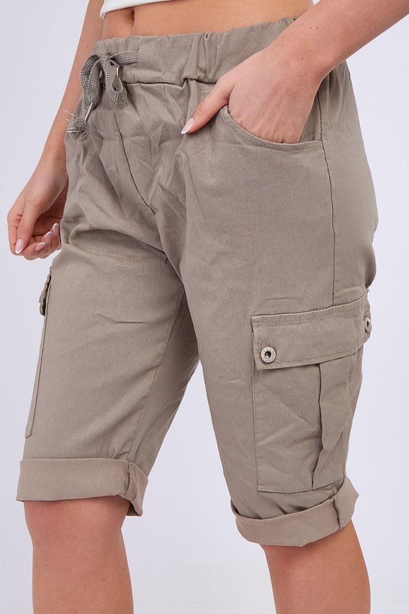 Knee Length Cotton Traders Shorts Ladies Womens Ladies Cotton Knee