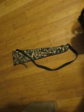 Camouflage Scabbard shoulder carrying Snap Closure 30" x 8" Nylon