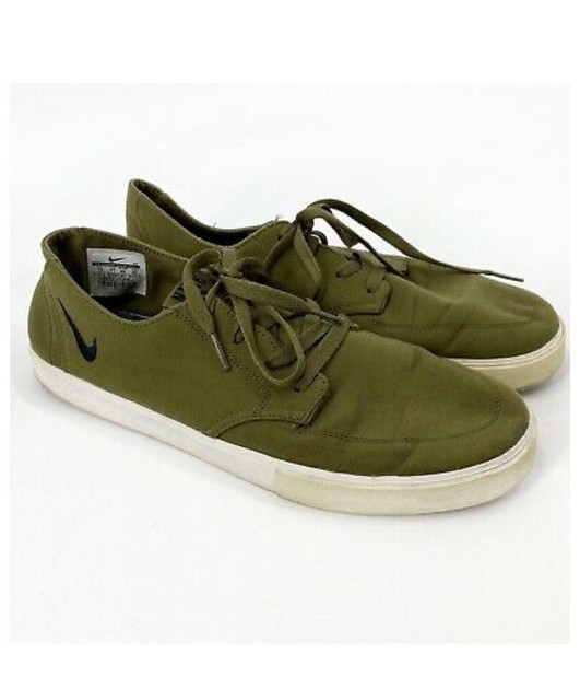 green canvas shoes mens
