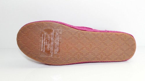 UGG Australia 1006084K VTPK 3 Kids Annika Moccasins Suede Shoe Slipper Pink 3 - Picture 8 of 9
