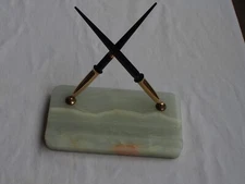 SHEAFFER triumph double desk pen. 1960/70