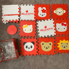 Sanrio Hello Kitty Vintage Puzzle Floor Mat Collectible Rewards - Incomplete
