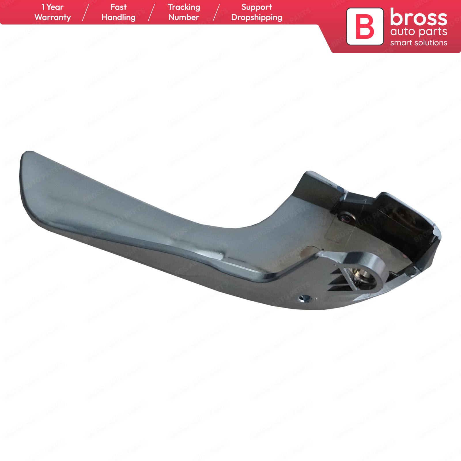 Right Rear Inner Door Handle For Alfa Romeo Giulietta 940 (2010-2020) - Satin Chrome