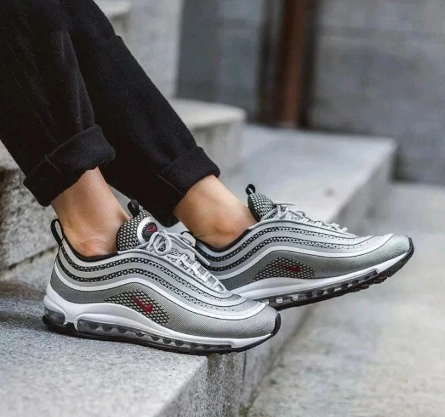 ?️NIKE AIR MAX 97 ULTRA 17 SILVER BULLET US 13 SUPREME SNEAKER RETRO 918356 003