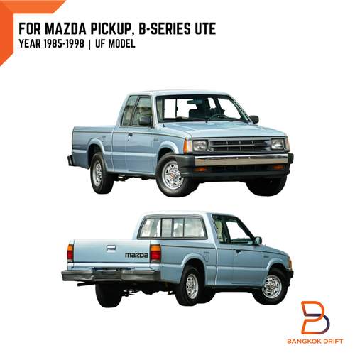 CLEAR LENS SET CORNER SIGNAL LAMP BUMPER LIGHT MAZDA B2000 B2200 PICKUP UF 85-93 - Picture 9 of 9