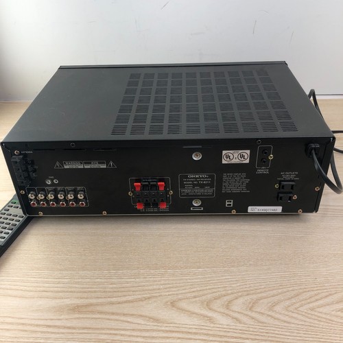 Onkyo TX-8211 Home Audio Amplifier Stereo Receiver 180W w/Remote Bundle TESTED - Picture 6 of 9