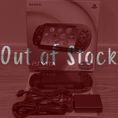 SONY PS Vita PCH-1100 OLED 3G Wi-Fi Region Free Japan – Fat