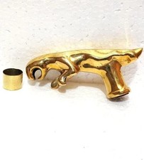 Antique Jaguar Designer Victorian Style Handle for Walking Stick Cane Handmade