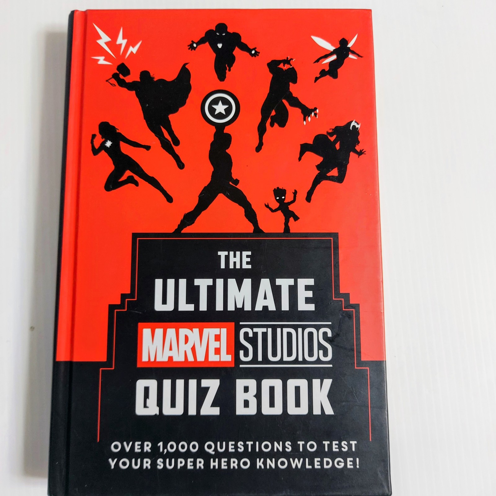 The Ultimate Marvel Studios Quiz Book Hardcover 2022 MCU Trivia Over 1,000