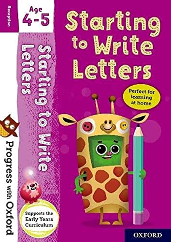 Progress With Oxford: Progress With Oxford: Starting To Write Letters Age 4-5- Practise For School With Essential English Skills Sarah Snashall - Image 3