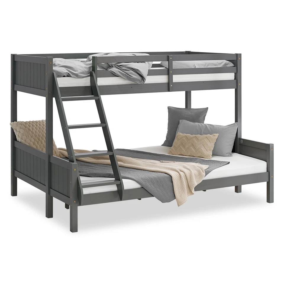 Etagenbett 90 140 x200 Kinder Hochbett Stockbett Matratze Bettkasten Homestyle4u - Bild 4 von 4