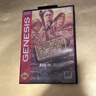 Operation Europe: Path to Victory 1939-45 (Sega Genesis 1994) Case & Game Tested