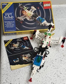 Lego Space XT Starship #6780 Light & Sound w/ Box & Manual Complete Vintage 1985