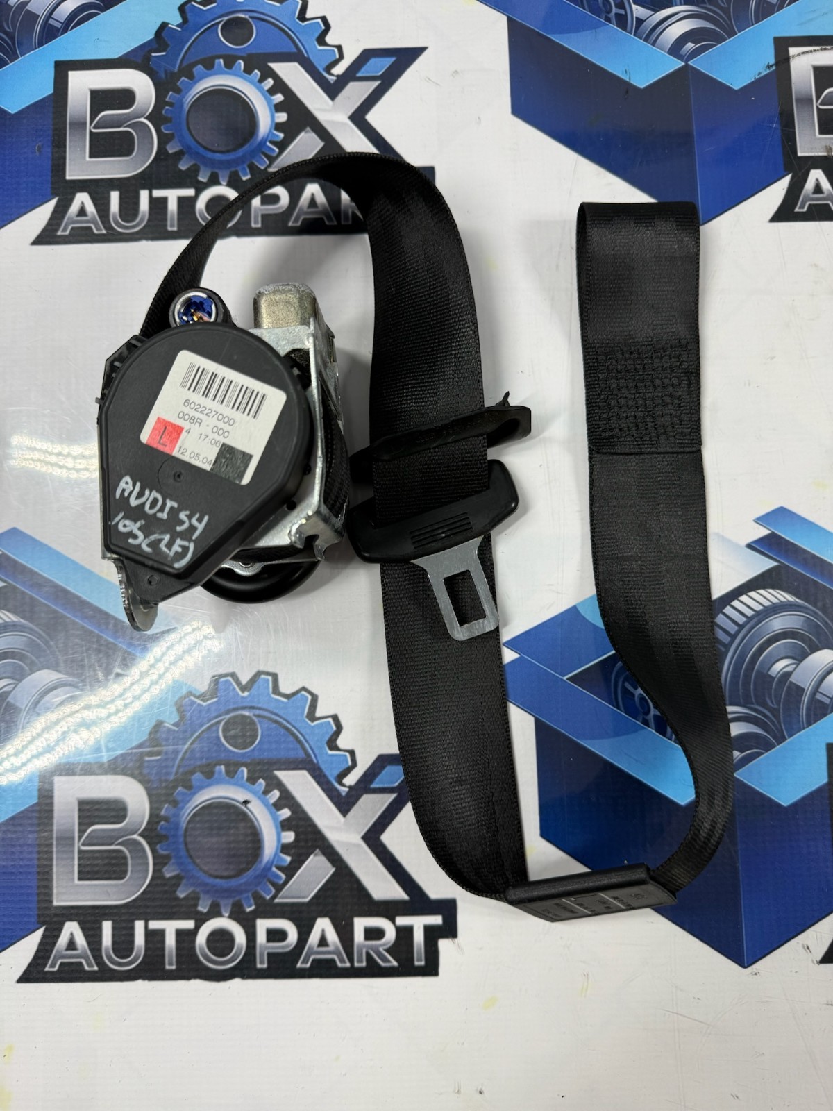 2003-2005 AUDI S4 Seat Belt W Retractor Front Left Driver Side 602227000 OEM