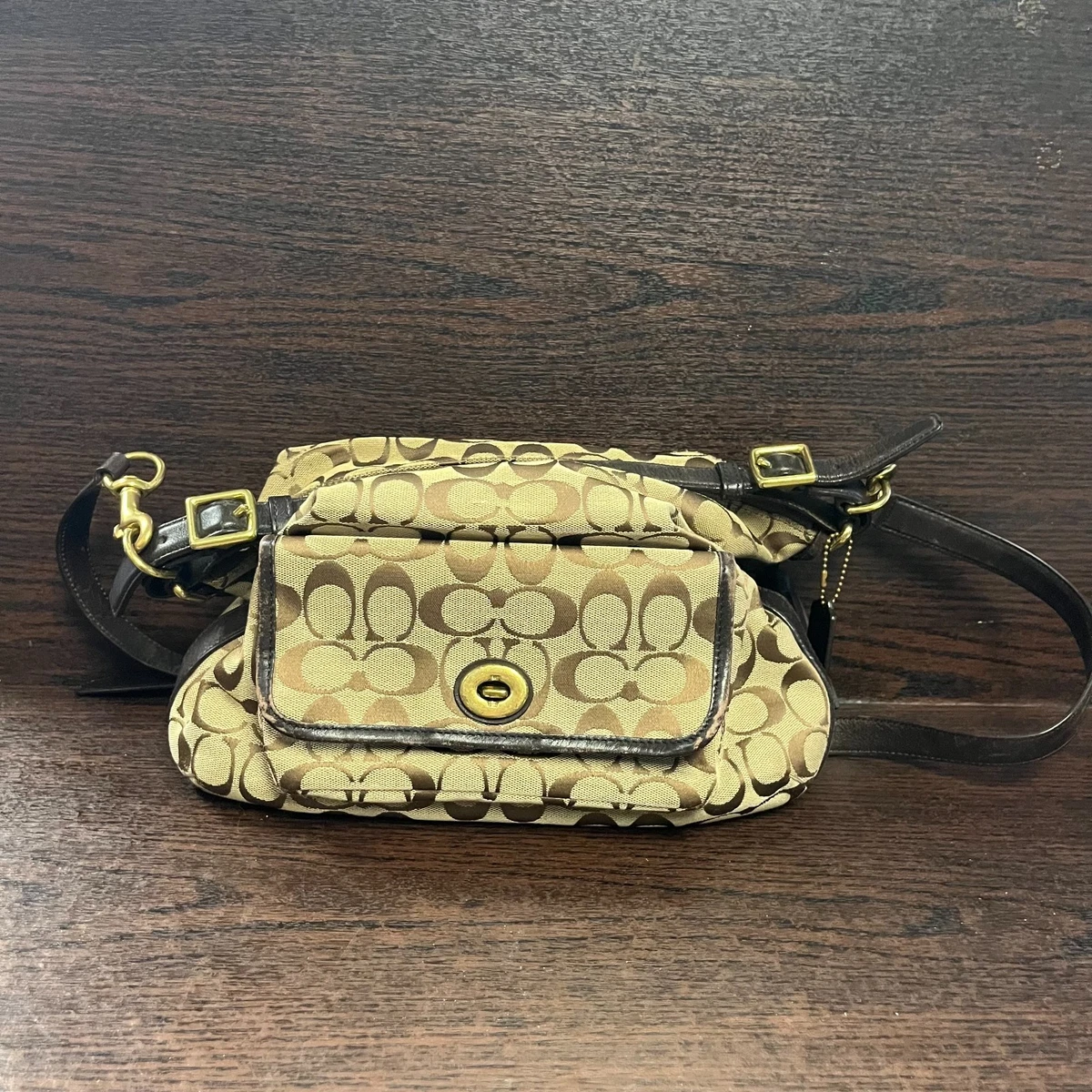 Coach Legacy Shoulder Bags Turn Lock Handbags for Women for sale