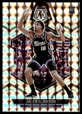 Jalen Slawson 2023-24 Panini Mosaic #206 Mosaic RC Kings Basketball Card