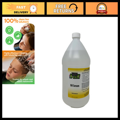 100% Dimethicone Lice Treatment Oil   Safe for Kids & Adults   128oz Gallon