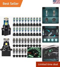 40 Set T5 T10 Led Bulbs Dash Lights With Twist Socket Instrument Dashboard Li... 40 Set T5 T10 Led Bulbs Dash Lights With Twist Socket Instrument Dashboard Li...