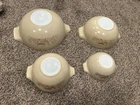 Vintage Pyrex Forest Fancies Mushroom Cinderella Nesting Mixing Bowls Set of 4