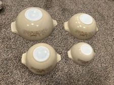 Vintage Pyrex Forest Fancies Mushroom Cinderella Nesting Mixing Bowls Set of 4
