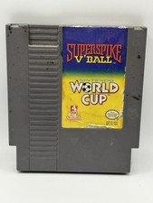 NINTENDO NES Super Spike V'Ball / Nintendo World Cup Game Cartridge