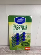 Berkley Jensen Mini Nicotine Polacrilex 4mg Mint Stop Smoking Aid - 189 Lozenges