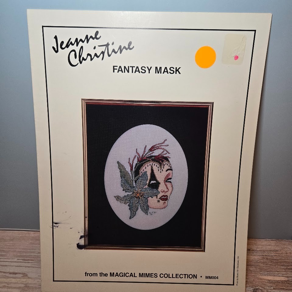 Vintage Cross Stitch Pattern Lot – Jeanne Christine Magical Mimes 
