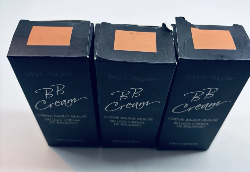 Lot of 3 Styli Style BB Cream Makeup Foundation in Deep Shade - Image 2 of 4
