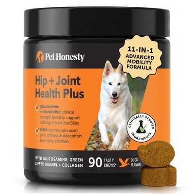 11in1 Advanced Hip + Joint Supplement for Dogs  Mobility Support with Glucosa...
