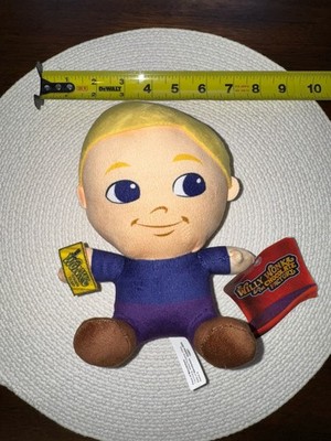 Willy Wonka & Chocolate Factory 7  Golden Ticket Charlie Plush Doll New With Tag