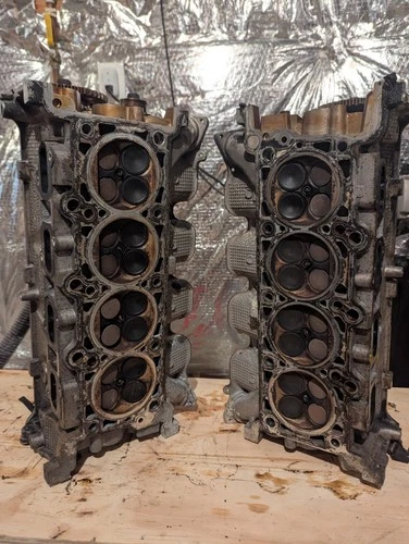 Ford 4.6L DOHC 4V 32V DC Rev 9-Thread Cylinder Heads Pair w/ Cams Mach 1 Cobra A